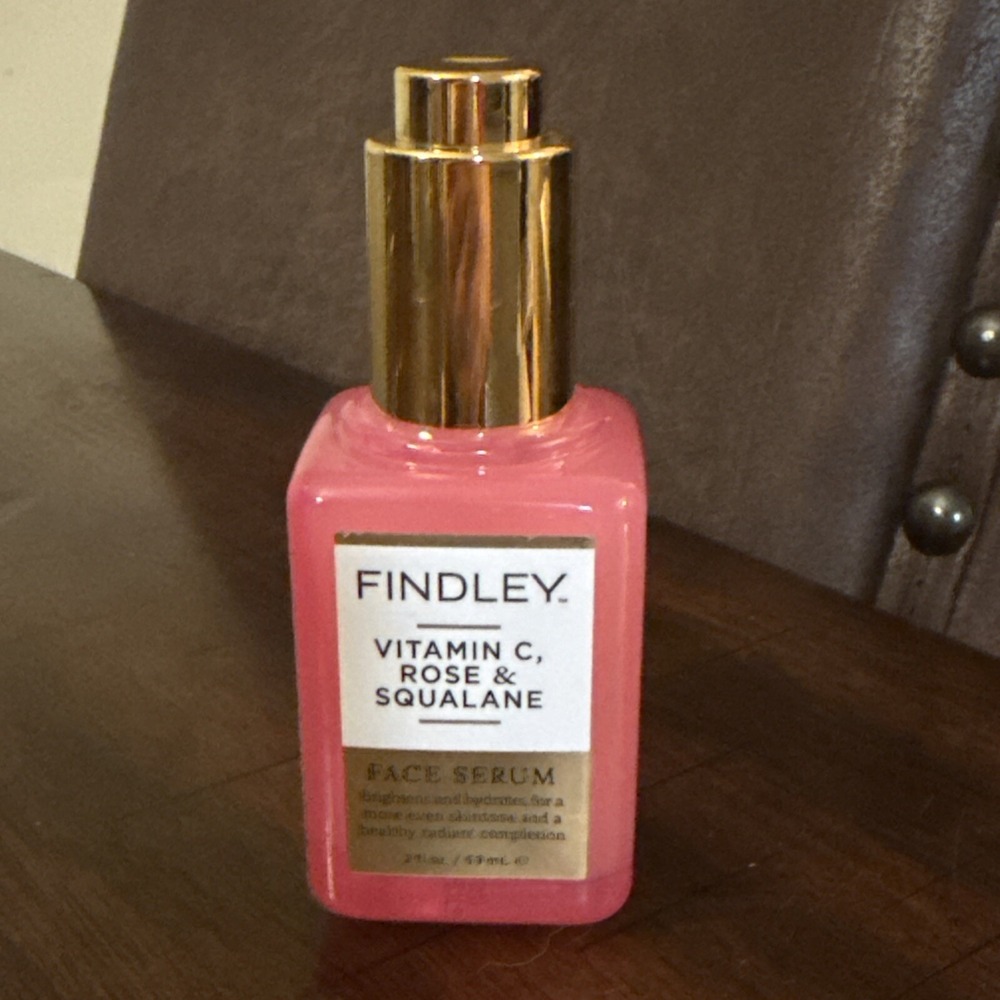 Findley Vitamin C, Rose & Squalane Face Serum 2 fl oz/59 mL - NEW